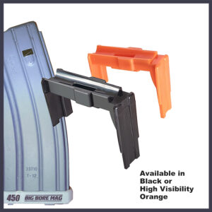 Big Bore Follower for AR15 Metal Mil-Spec Magazine Available in black or orange